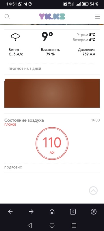 Комментарий пользователя: Месный